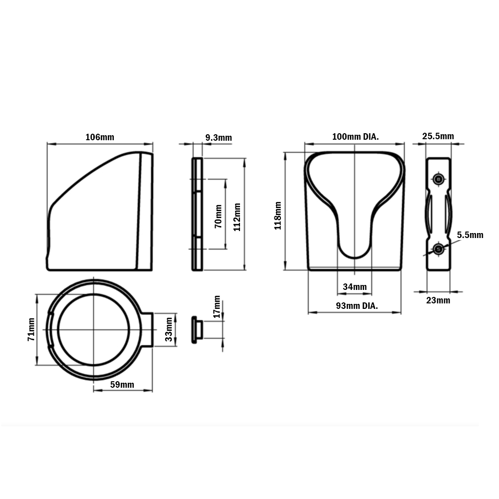 71-300-0 MODULAR SOLUTIONS TOOL HOLDER